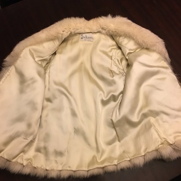 SWITZERS Silver Fox Coat AND Matching Hat VINTAGE - Picture 8 of 16